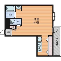 シティコート南船場の物件間取画像